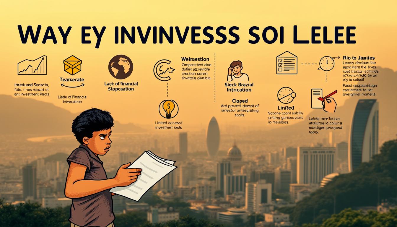 Por que os brasileiros investem tão pouco? Confira motivos