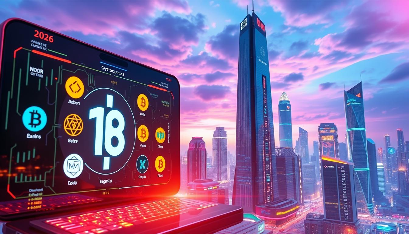 As 10 Criptomoedas promissoras para 2026