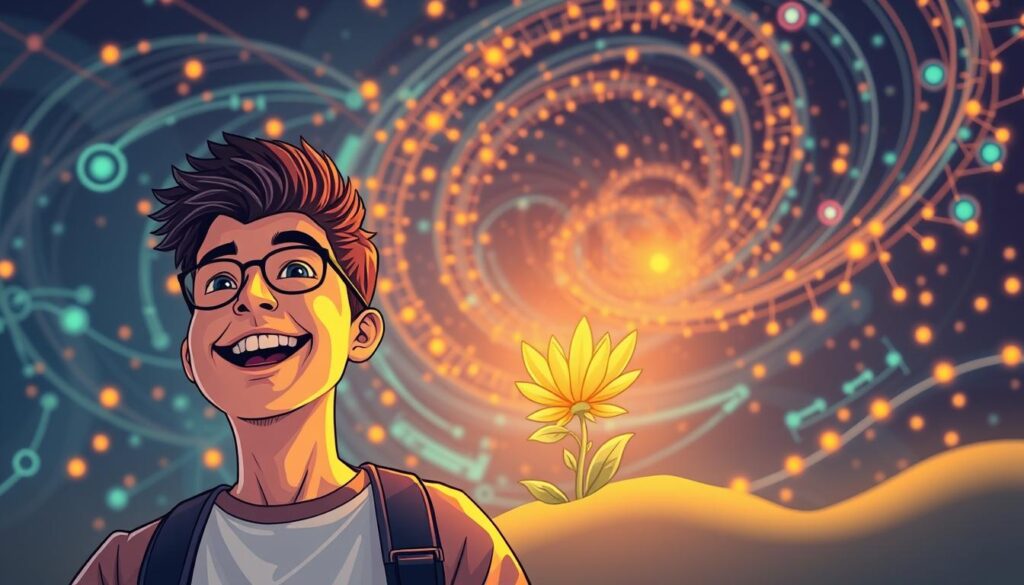 A vibrant illustration of the startup life cycle, showcasing its dynamic stages. In the foreground, a young entrepreneur eagerly launches their venture, their expression brimming with determination. The middle ground depicts the startup's growth, represented by a blossoming flower, symbolizing the expansion and development of the business. In the background, a swirling vortex of data and technology visualizes the ever-evolving landscape startups navigate, with glowing nodes and interconnected pathways. Soft, diffused lighting casts a warm, hopeful glow, capturing the essence of the startup journey. Captured through a wide-angle lens, the composition conveys a sense of balance and harmony, reflecting the delicate balance required to navigate the startup life cycle.