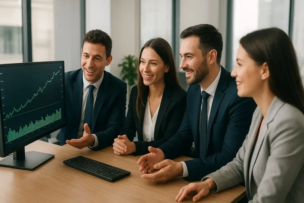 Investidores, análise de investimentos, mercado financeiro, corte de juros, estratégia de investimentos, gráficos financeiros.