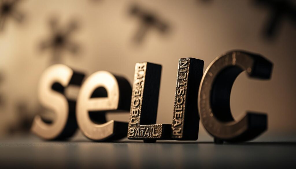 A high-contrast close-up view of the Brazilian Selic interest rate, captured with a macro lens. The rate is displayed prominently in the foreground, its numbers and symbols rendered in bold, metallic typography that reflects the serious, weighty nature of this key economic indicator. The background is hazy and out-of-focus, suggesting the far-reaching implications and complexities surrounding this "price of money" and its effects on investments. The lighting is dramatic, with dramatic shadows and highlights accentuating the numerical data. An atmosphere of importance and gravitas pervades the scene, befitting the critical role of the Selic rate in Brazil's financial landscape.