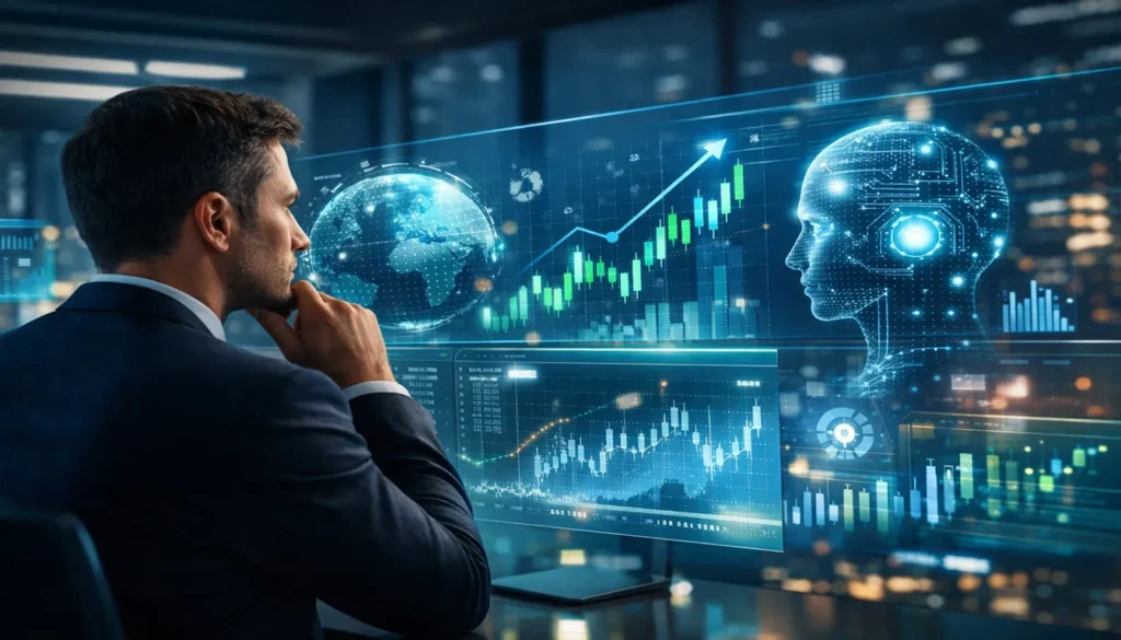 Inteligência artificial aplicada ao mercado financeiro, destaque para investimentos em 2026